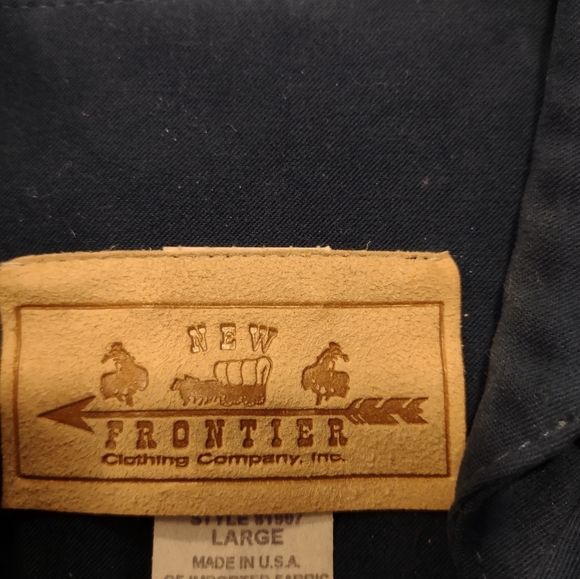 SALE New Frontier Clothing Co Waist Jacket and Skirt Set SZ L Excellent Cond - Picture 3 of 7